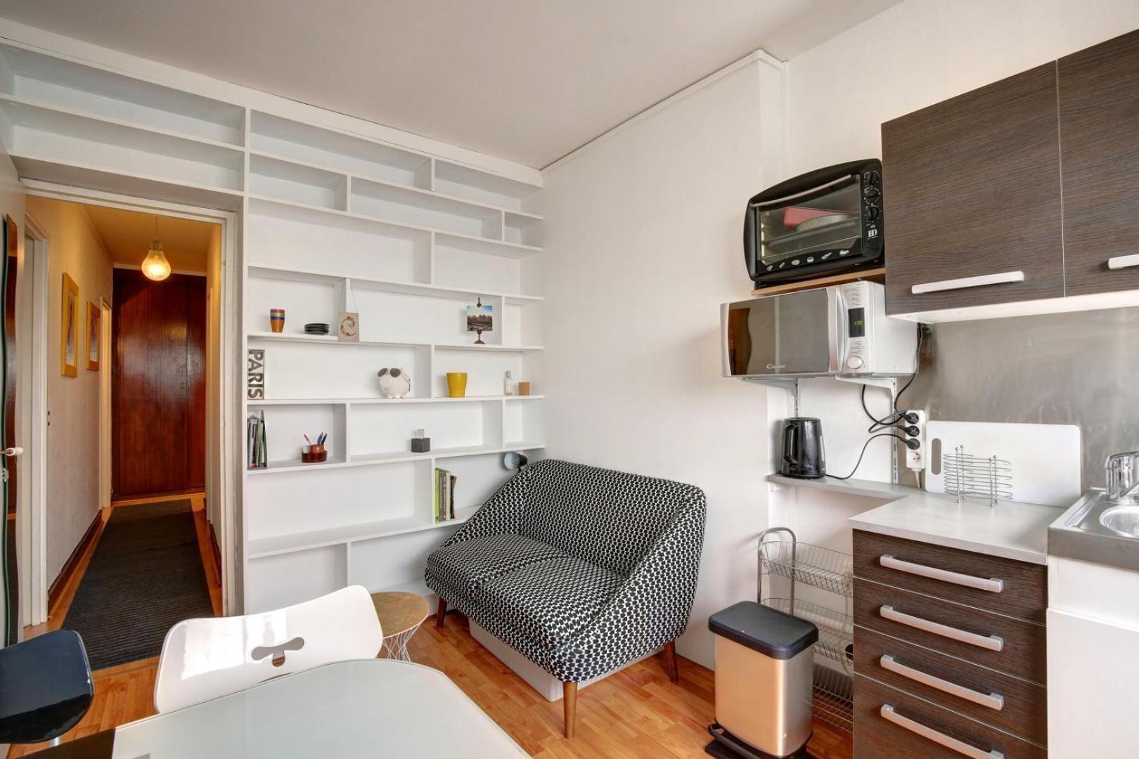 Logement Pour 4 Pers Proche Des Buttes Chaumont Paris Exterior photo